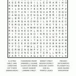 San Francisco Printable Word Search Puzzle   Printable Bridges Puzzles