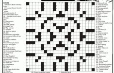 Santa Ynez Valley Journal | Crossword Puzzle – Printable October Puzzles