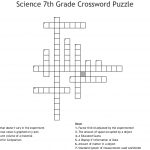 Science 7Th Grade Crossword Puzzle Crossword   Wordmint   Crossword Puzzles Printable 7Th Grade