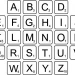 Scrabble Name | Eng | Scrabble Letters, Scrabble Letters Printable   Printable Crossword Letters