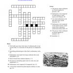Sedimentary Rocks Crossword   Rocks Crossword Puzzle Printable