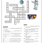 Solar System Crosword | Solar System | Solar System Worksheets   Solar System Crossword Puzzle Printable