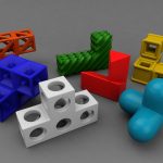 Soma Cube Puzzle Game 3D Printable Model | Cgtrader   3D Printable Puzzles Cube