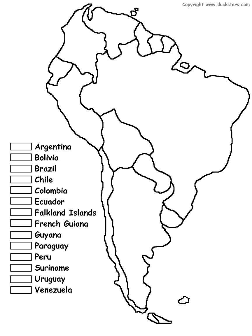 South America Unit W/ Free Printables | Homeschooling | Spanish - Printable Puzzle South America