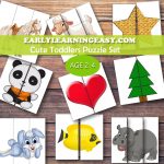 Spring Easter | Mdo 2 | Puzzles For Toddlers, Kids Education   2 Piece Puzzle Printable