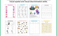 Spring Visual Perceptual Puzzles – Growing Play – Printable Visual Puzzles