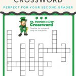 St. Patrick's Crossword | Elementary Activities And Resources | St   St Patrick's Day Crossword Puzzle Printable