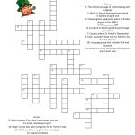 St. Patrick's Day Crossword | Children Education | St Patrick Day   St Patrick's Day Crossword Puzzle Printable