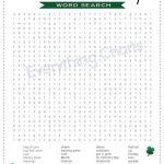St. Patrick's Day Word Search Pdf Files/printables | Etsy   Printable Hangman Puzzles