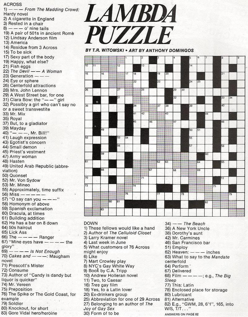 Printable Entertainment Crossword Puzzles Printable Crossword Puzzles