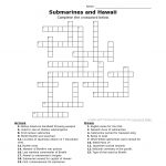 Submarine Printable Crossword Puzzle For All Ages! Whether You Have   Printable Crosswords For 14 Year Olds