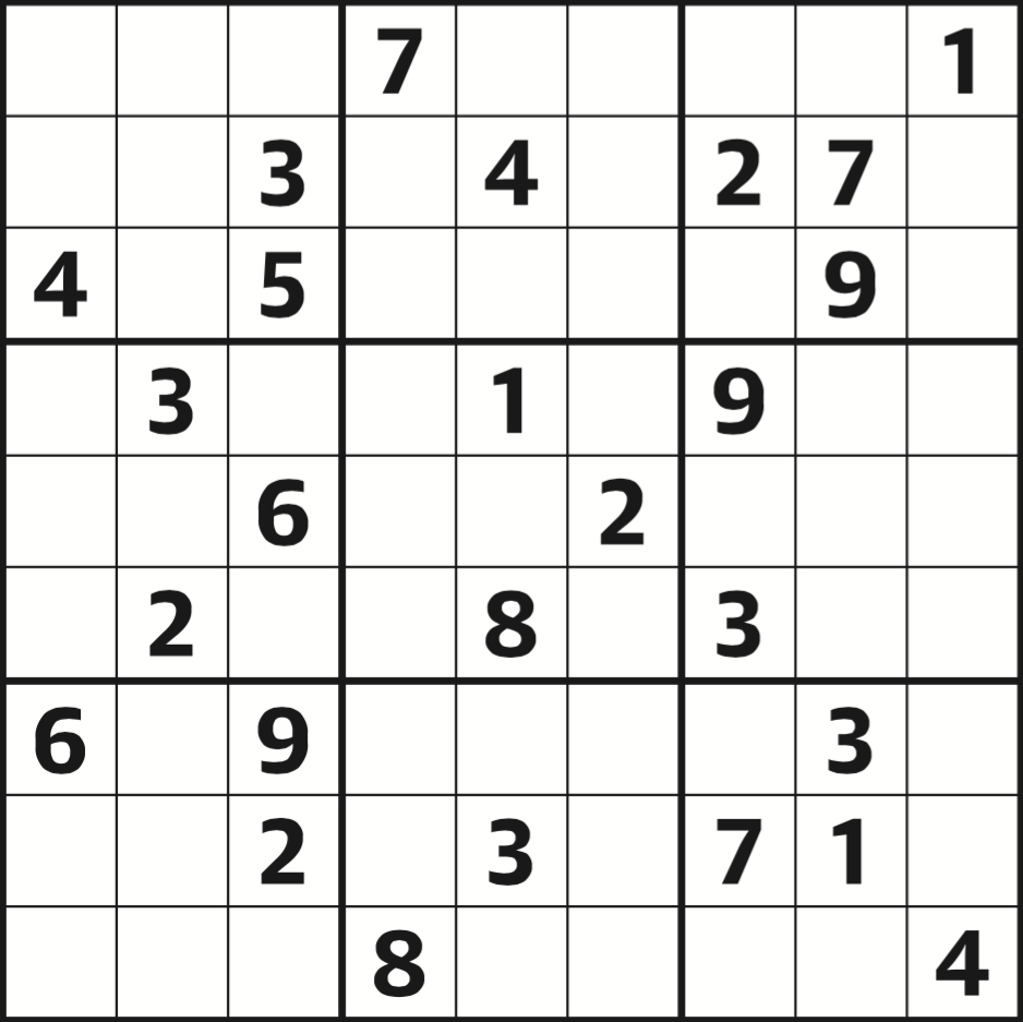 Sudoku 3961 Hard | Life And Style | The Guardian - Printable Crossword Guardian