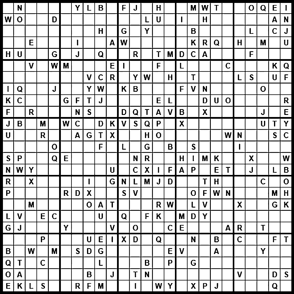 Sudoku: Einstein Level - Sudoku X Printable Puzzles