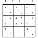 Sudoku For All Ages Plus Lots Of Other Printable Activities For Kids   Printable Sudoku Puzzles 4X4