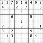 Sudoku Printable | Free, Medium, Printable Sudoku Puzzle #1 | My   Printable Sudoku Puzzles Uk