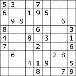 Sudoku   Wikipedia   Free Printable Sudoku 4 Per Page | Free Printables   Printable Sudoku Puzzles One Per Page