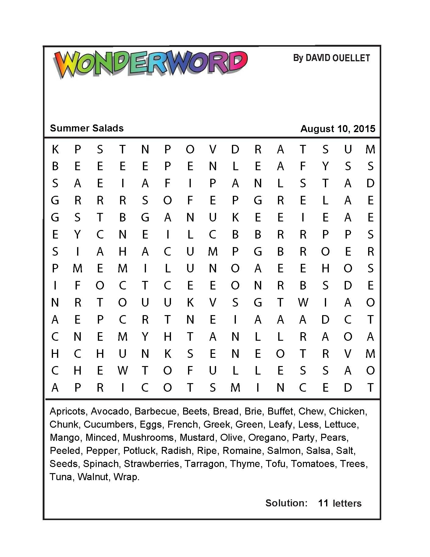Word Fill Puzzle Word Fill In Puzzles Printable Pdf Puzzles To Print 