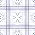 Super Samurai Sudoku 13 Grids | Sudoku | Pinterest | Sudoku Puzzles   Printable Sudoku Puzzle Grids