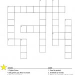 Superhero Father's Day Crossword Printable | Our Kid Things   Printable Crossword Of The Day