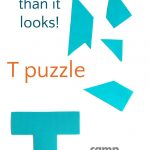 T Puzzle (Boggle Your Mathematical Mind)   Printable T Puzzle