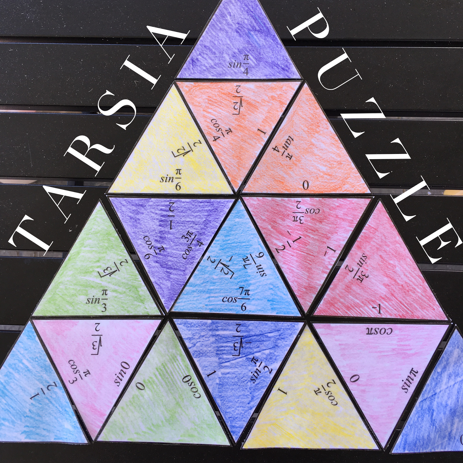 Teaching High School Math: Tarsia Puzzle For Mac - Finally Figured - Printable Tarsia Puzzle