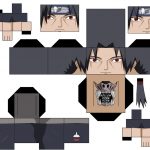 Teen Itachi Paper Toy | Free Printable Papercraft Templates   Printable Naruto Crossword Puzzles
