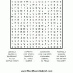 Texas Printable Word Search Puzzle   Printable Puzzles For Elderly