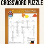 Thanksgiving Crossword: Challenging | Kids Crafts | Thanksgiving – Free Thanksgiving Crossword Puzzles Printable
