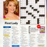 That Time I Was In People Magazine's Crossword. #tbt | Geeky Stuff   Star Magazine Crossword Puzzles Printable