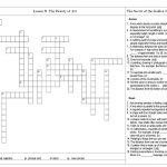 The Beauty Of Art Crossword Puzzle Worksheet   Free Esl Printable   High School English Crossword Puzzles Printable