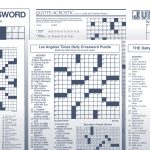 The Daily Commuter Puzzlejackie Mathews | Tribune Content Agency   Printable Commuter Crossword Puzzles