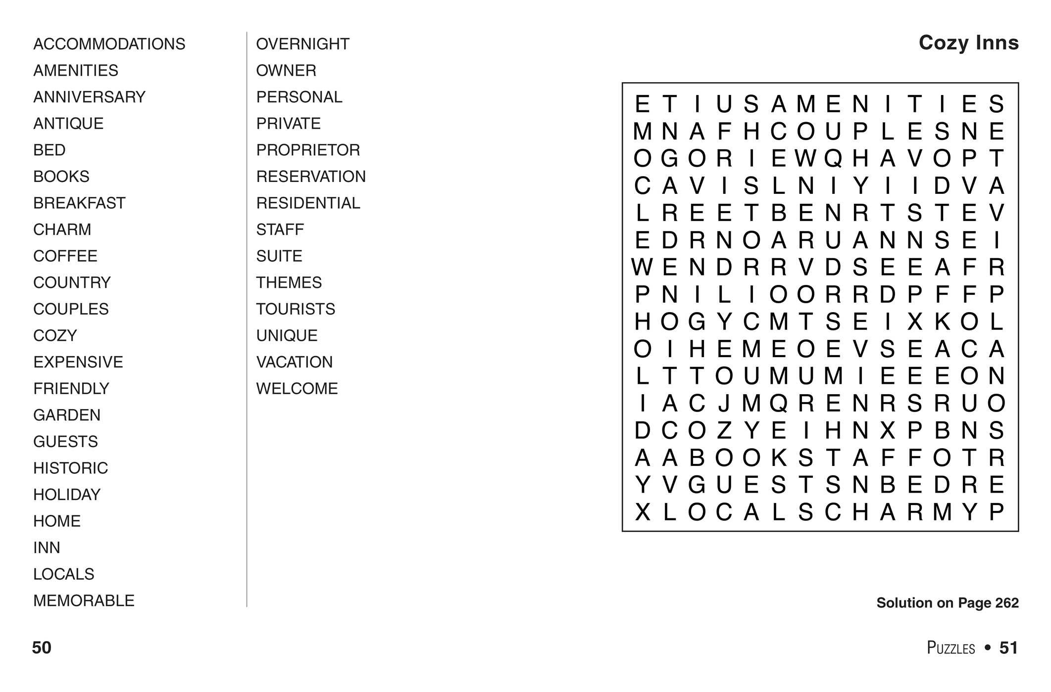 Giant Print Word Search