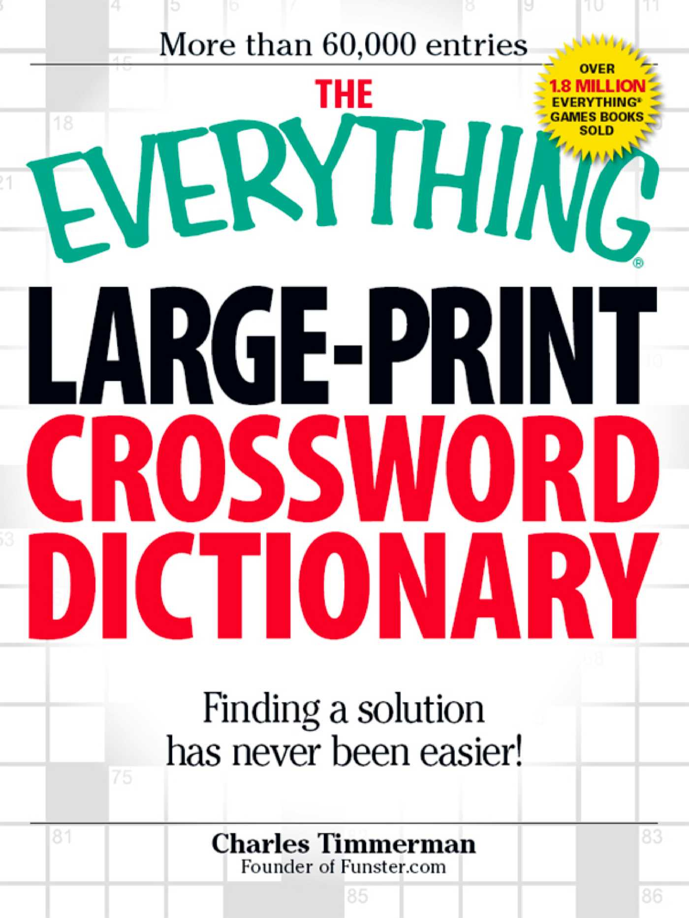 The Everything Large-Print Crossword Dictionary Ebookcharles - Large Print Crossword Puzzle Dictionary