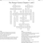 The Hunger Games Chapters 1 And 2 Crossword   Wordmint   Hunger Games Crossword Puzzle Printable