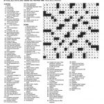 The New York Times Crossword In Gothic: 02.10.13 — Blizzard Blizzard!   La Times Printable Crossword 2014
