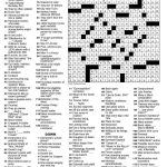 The New York Times Crossword In Gothic: April 2013   La Times Crossword Puzzle Printable Version