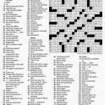 The New York Times Crossword In Gothic: April 2014   La Times Printable Crossword 2015
