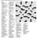 The New York Times Crossword In Gothic: August 2011   Universal Crossword Puzzle Printable