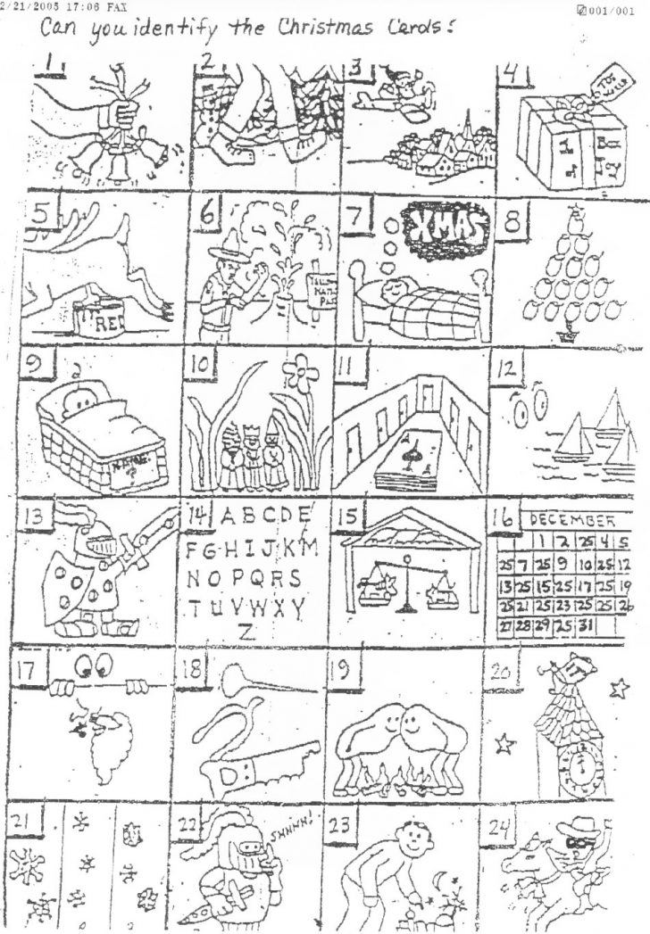 The Original Puzzle Printable Christmas Rebus Puzzles Printable