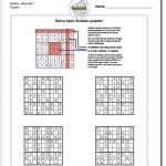 These Printable Sudoku Puzzles Range From Easy To Hard, Including   Printable Puzzles For Adults Pdf