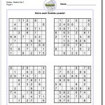 These Printable Sudoku Puzzles Range From Easy To Hard, Including   Printable Sudoku Puzzles Hard