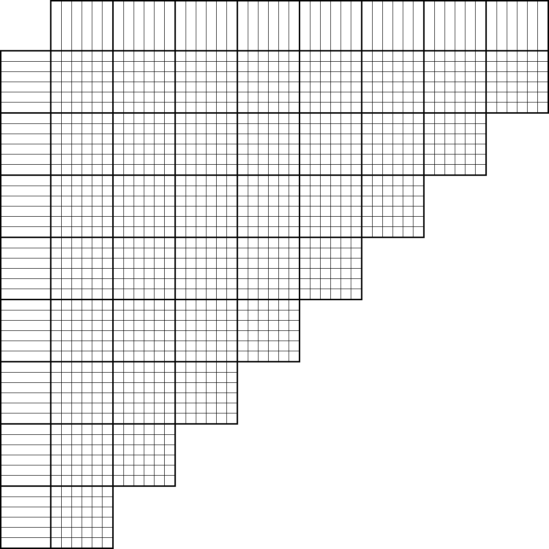 Tlstyer - Logic Puzzle Grids - Printable Grid Puzzles