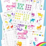 Unicorn Preschool Activity Pack   Fun With Mama   Printable Unicorn Puzzle