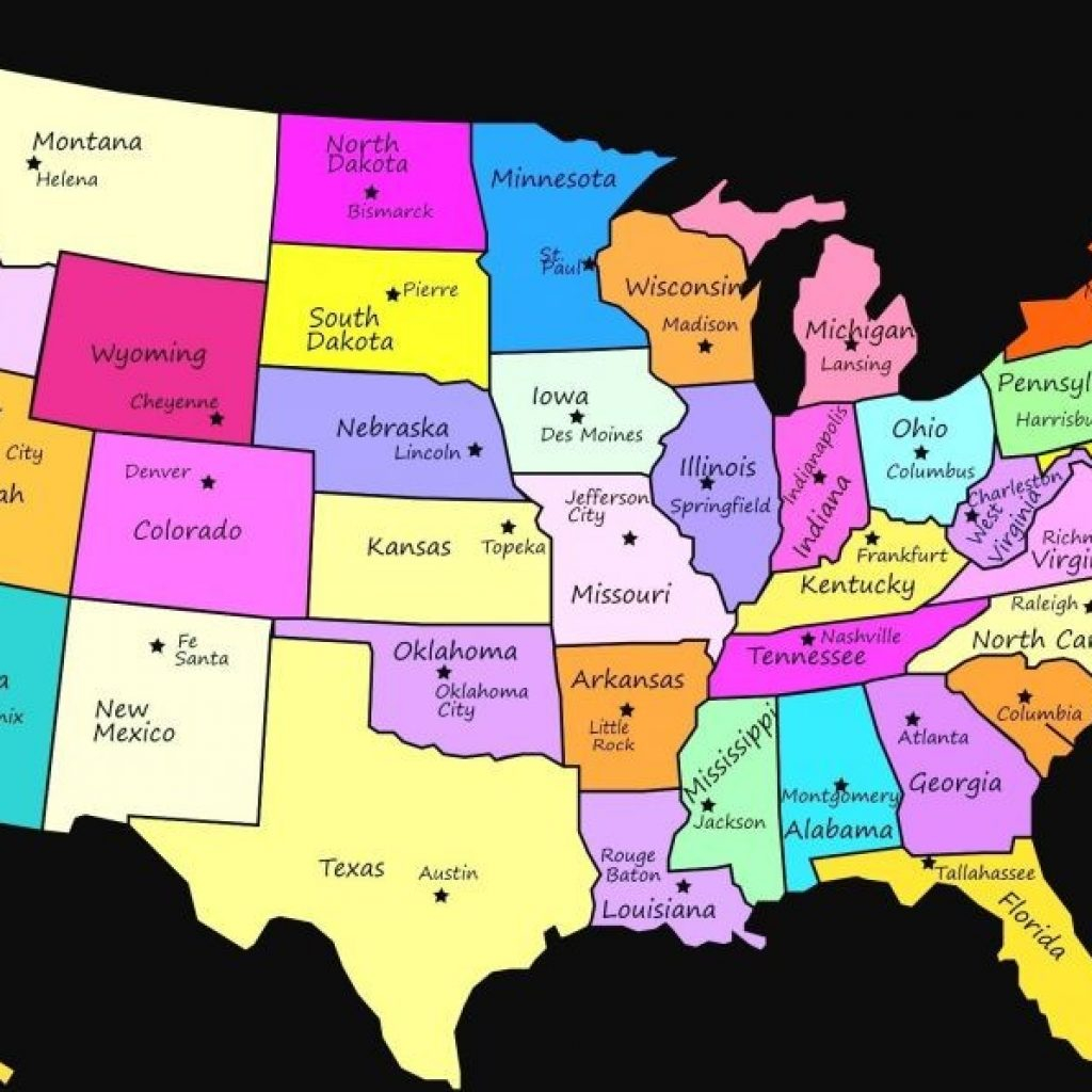 United States Puzzle Game State Map Printable Us Games For Ipad - Printable State Puzzle