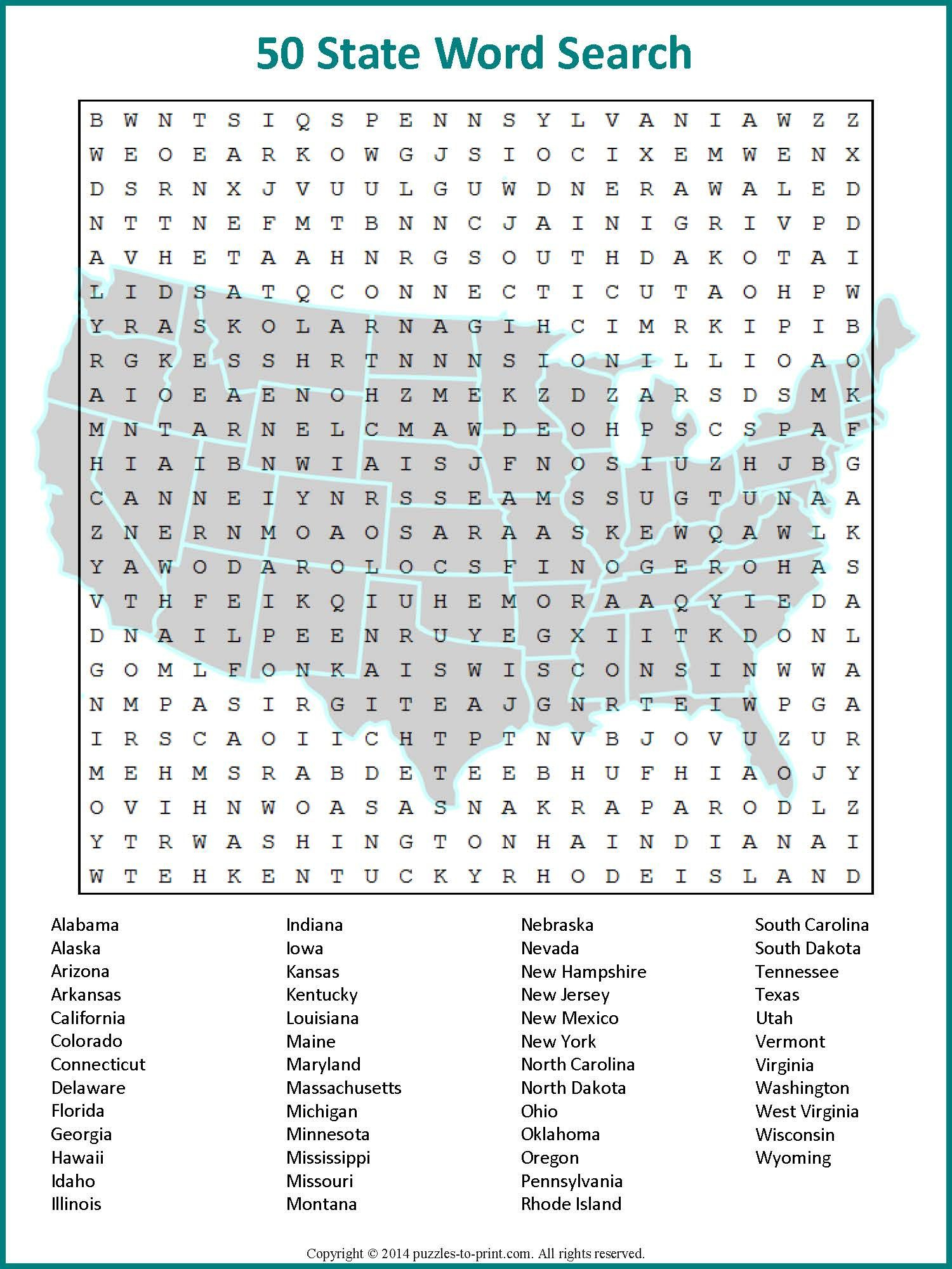 World Geography Crossword Wordmint Printable Geography Puzzles 