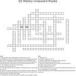 Us History Crossword Puzzle Crossword   Wordmint   Printable History Crossword Puzzles