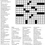 Usa Today Printable Crossword | Freepsychiclovereadings Pertaining   Free Printable Quick Crossword Puzzles