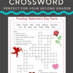 Valentine Crossword | Puzzles And Mazes | Valentines Day Words   Free Printable Valentine Puzzles For Adults
