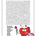 Valentine's Day Word Worksheets | Woo! Jr. Kids Activities   Printable Valentine Puzzles For Adults