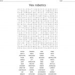 Vex Robotics Word Search   Wordmint   Free Printable Crossword Puzzles Robotics